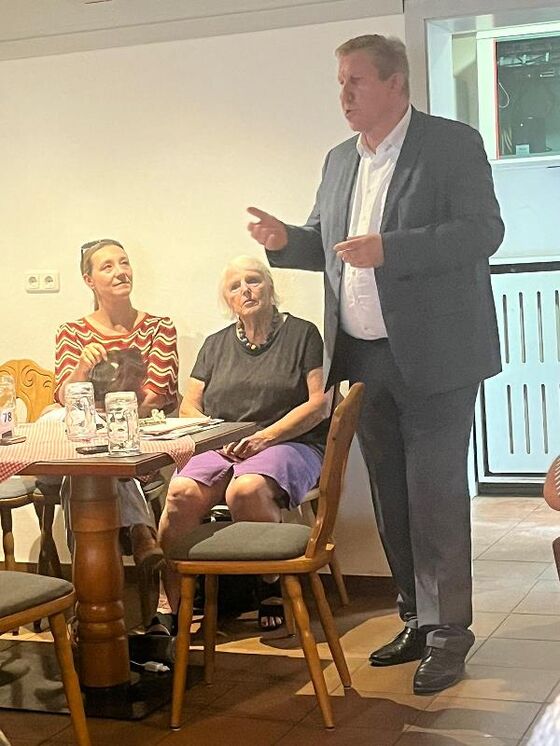 MdB Andreas Schwarz berichtete vor der AG 60plus aus Berlin