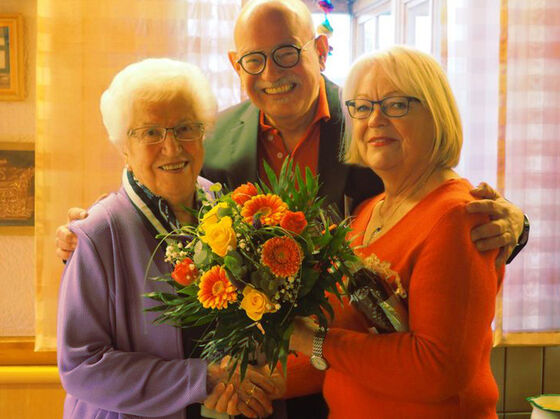 v. l. Anni Braun, Thomas Pregl, Anni Fleischmann - Foto: Thomas Pregl